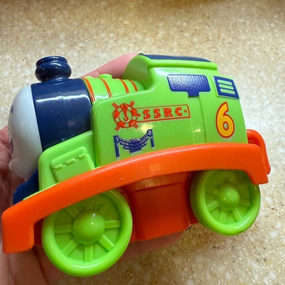 Mattel 2017 Percy Railway Pals Green and Orange Train Toy From Thomas the Train